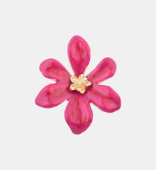 Pin's fleur rose fuchsia Balaboosté
