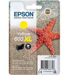 Cartouche d'encre 603XL Etoile de Mer Jaune Epson