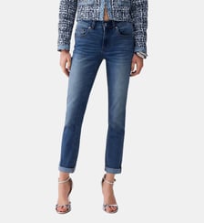 Jean skinny avec revers Liu Jo