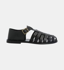 Sandale fisherman cuir - cuir lisse Manfield