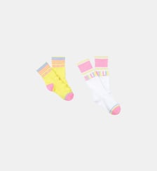 Lot de chaussettes rayées Billieblush