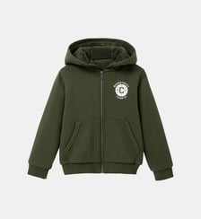 Sweat zippé doublé sherpa Garçon Cyrillus
