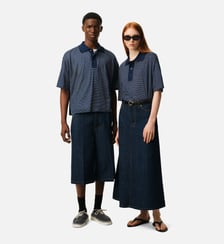 Polo Rayé Ami De Coeur en Coton unisexe AMI Paris