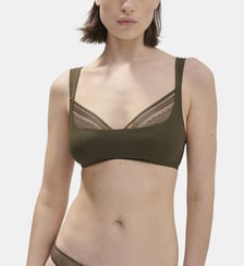 Soutien-gorge brassière sans armatures Olympe avec bretelles Simone Pérèle
