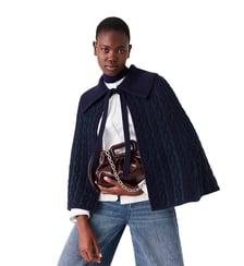 Cardigan cape court Maje