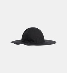 chapeau Evi en toile de lin écru Agnès b.