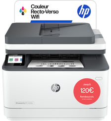 Imprimante multifonction LaserJet Pro MFP 3102fdn HP
