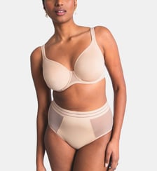 Soutien gorge avec armatures Nufit nude Maison Lejaby