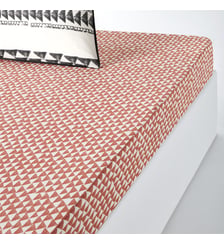 Drap housse coton bonnet 25 cm La Redoute Interieurs