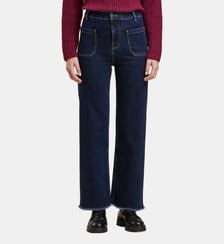 Jean flare taille haute en coton biologique La Fée Maraboutée
