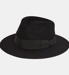 chapeau en laine Agnès b.