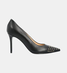 Escarpin clous diane - cuir lisse Colisée Paris