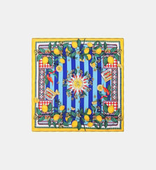 Foulard à motifs colorés en viscose SICILY Wild