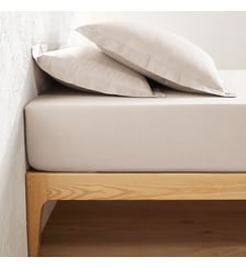 Drap housse en coton bonnet 25 cm La Redoute Interieurs