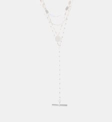 Collier 4 rangs en métal argenté Balaboosté