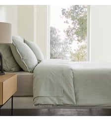 Housse de couette en percale lavée 120 fils AM.PM