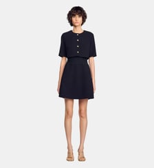 Robe courte 2 en 1 Sandro