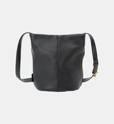 sac bandoulière en cuir grainé Agnès b.