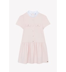 Robe - Rosée col volanté dentelle boutons Tartine Et Chocolat