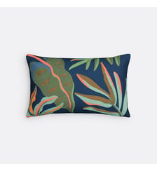 Housse de coussin brodée rectangulaire La Redoute Interieurs