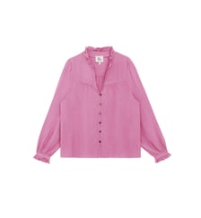 Blouse manches longues col v uni BOWEN La Petite Etoile