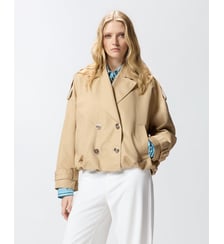 Trench croisé court Pinko