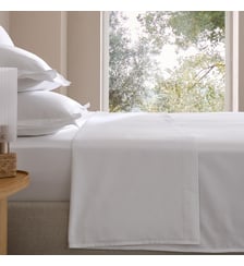 Drap plat en satin de coton 200 fils AM.PM