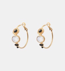 Boucles d'oreilles créoles   - Fujita Satellite