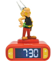 Réveil Veilleuse Asterix 3D effets sonores Lexibook