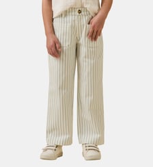 Pantalon en denim rayé Cyrillus