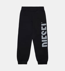 Pantalon en molleton avec logo Diesel Kids