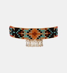 Bracelet perles tissées et cabochon central PRAVEEN Hipanema