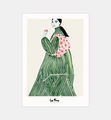 Poster   Green Coat - La Poire Poster & Frame