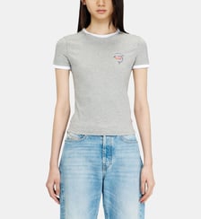 T-shirt ajustée à imprimé dauphin Diesel