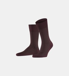 Chaussettes Shadow rayures-Gris foncé-43/44 Falke