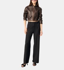 Pantalon évasé Maje