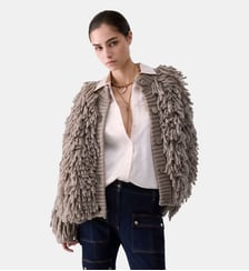 Veste en Maille Douce Liu Jo