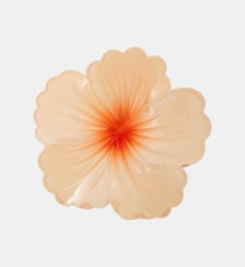 Pince à cheveux fleur corail Balaboosté