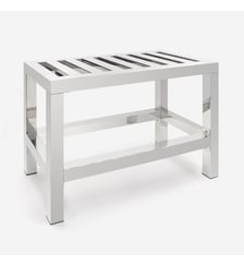 Banc inox brillant - Plazza Bath Bazaar