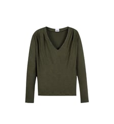 Tee-shirt col V bijoux Ikks