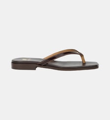 Sandales Plates Sol Cuir Bobbies