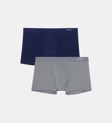 Lot de 2 boxers forme shorty en polyamide et microfibre Hom