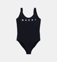 Maillot une pièce avec logo Marni