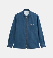 Surchemise denim zippée Serge Blanco