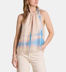 Top ample imprimé tie & dye La Fée Maraboutée