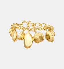 Bracelet chaîne réglable   doré à l'or fin - Loulou Satellite