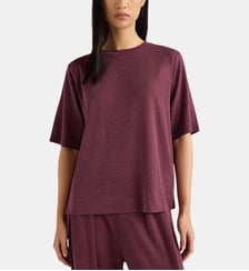 T-Shirt iora en jersey lurex uni Momonì
