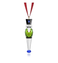 Holiday Cheers Décoration Casse-noisettes, Vert Swarovski
