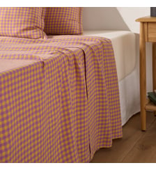 Drap plat en lin lavé La Redoute Interieurs