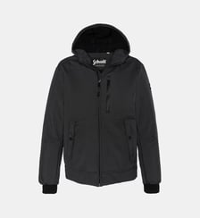 Blouson droit à capuche Schott
